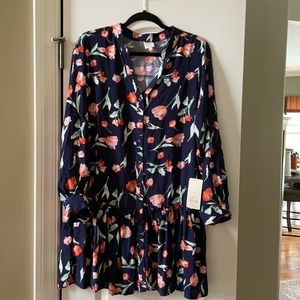 GAP Floral Navy Mini Dress